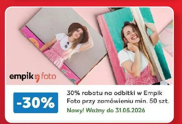 Odbitki fotograficzne Empik Foto promocja w Kaufland