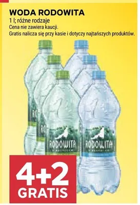 Woda Rodowita promocja w Stokrotka
