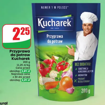 Przyprawa do potraw Kucharek promocja w Dino