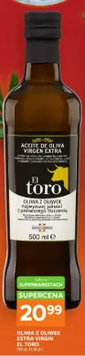 Oliwa z oliwek Extra Virgin El Toro promocja w Stokrotka