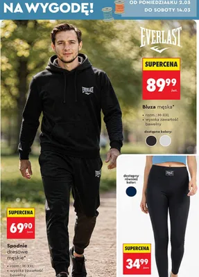 Legginsy damskie promocja w Biedronka