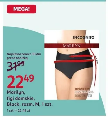 Figi damskie promocja w Rossmann