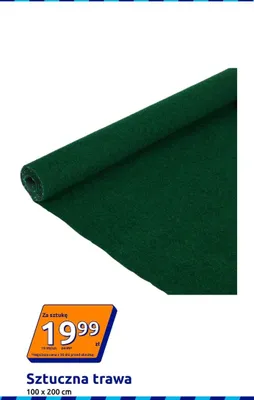 Sztuczna trawa 100x200cm promocja w Action