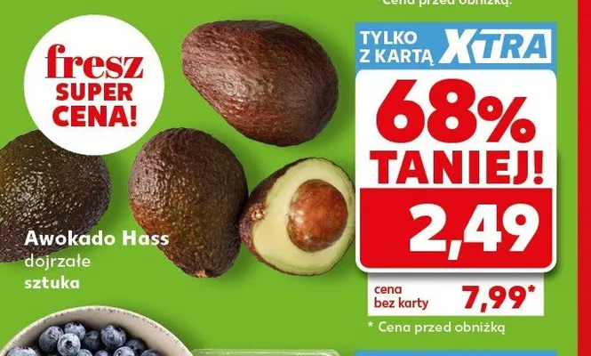 Awokado Hass dojrzałe Kaufland promocja w Kaufland