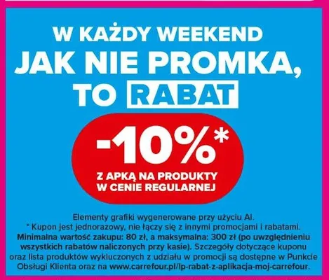 Gazetka Weekend promek już od czwartku, strona 7 promocja w Carrefour