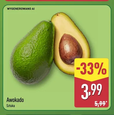 Awokado promocja w Aldi