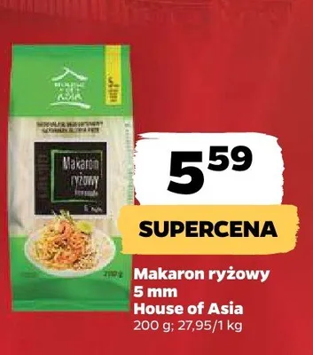 Makaron ryżowy 5 mm promocja w Netto