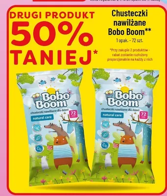 Chusteczki nawilżane 72 szt. promocja w POLOmarket