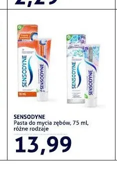 Pasta do zębów Sensodyne promocja w Blue Stop