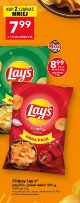 Chipsy papryka promocja w LEWIATAN