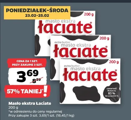Masło promocja w Netto