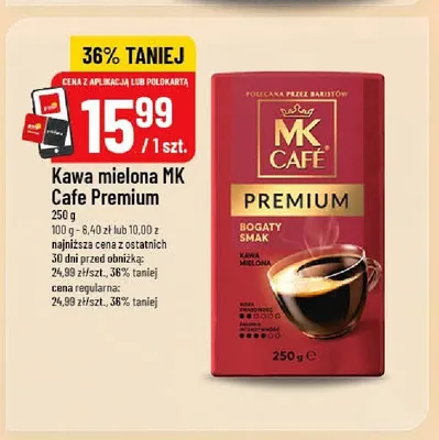 Kawa mielona MK Café Premium promocja w POLOmarket