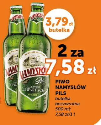 Piwo Pils butelka bezzwrotna promocja w ABC