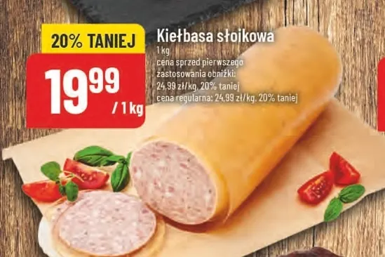 Kiełbasa słoikowa promocja w POLOmarket