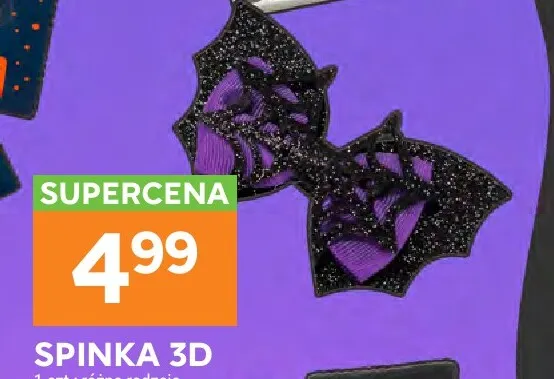 Spinka do włosów 3D promocja w Stokrotka