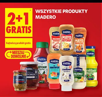 Produkty Madero promocja w Biedronka