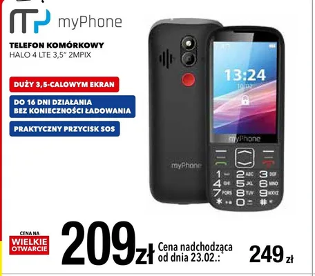 Telefon komórkowy Halo 4 LTE 3,5" 2MPIX promocja w RTV EURO AGD