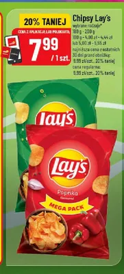 Chipsy Lay's o smaku papryki promocja w POLOmarket