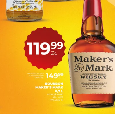 Bourbon Maker's Mark promocja w Duży Ben