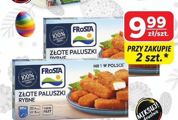 Paluszki rybne promocja w Top Market
