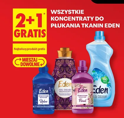 Koncentrat do płukania tkanin Eden Abu Dhabi Midnight promocja w Biedronka