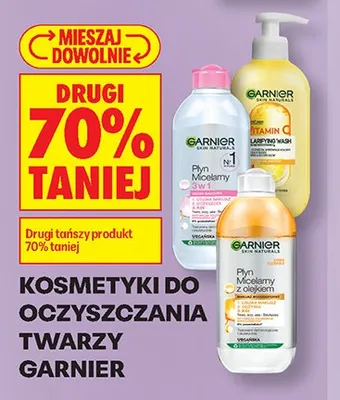 Płyn micelarny Garnier 3w1 promocja w Biedronka