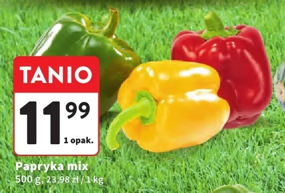 Papryka mix promocja w Intermarche