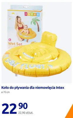 Koło do pływania dla niemowlęcia Intex promocja w Action