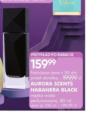 Męska woda perfumowana Aurora Scents Habanera Black promocja w Super-Pharm