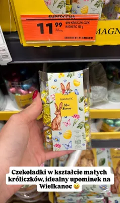 Mini króliczki czekoladowe promocja w Biedronka