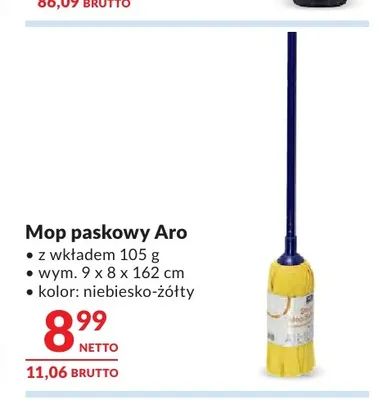 Mop paskowy Aro promocja w Makro