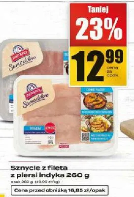 Szmula z fileta z piersi indyka 250 g promocja w Supeco