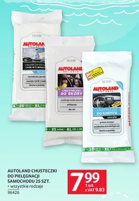 Chusteczki do pielęgnacji samochodu Autoland promocja w Selgros