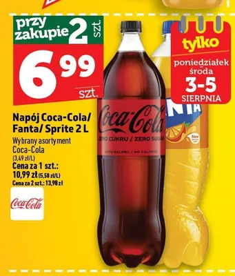 Napój Sprite promocja w TOPAZ