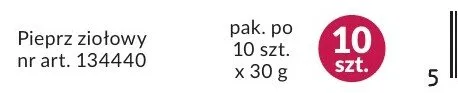 Pieprz ziołowy promocja w Makro