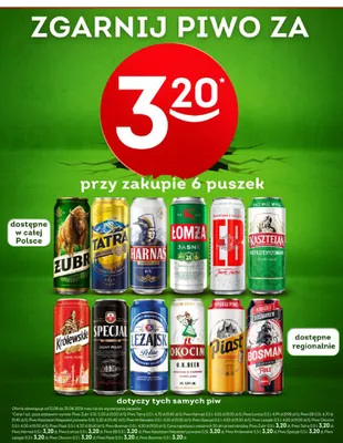 Piwo EB promocja w Żabka