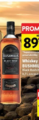 Whisky Bushmills Black Bush 8YO promocja w Intermarche