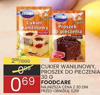 Cukier wanilinowy promocja w Wafelek