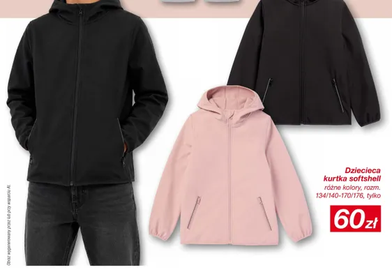 Dziecięca kurtka softshell KiK promocja w KiK