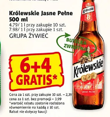 Piwo Królewskie promocja w Prim Market