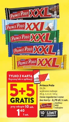 Wafel Prince Polo XXL Kokosowe promocja w Intermarche