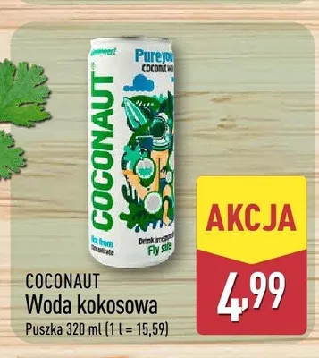 Woda kokosowa Coconaut promocja w Aldi