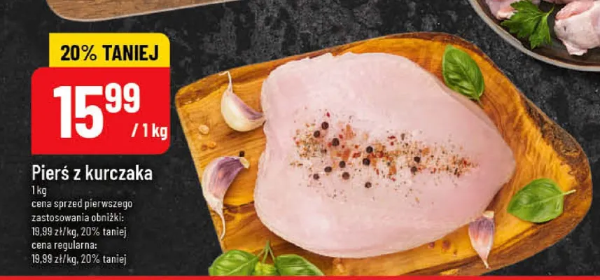 Pierś z kurczaka promocja w POLOmarket