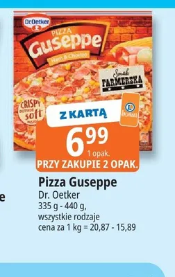 Pizza Guseppe Ham & Chorizo Dr. Oetker promocja w Leclerc