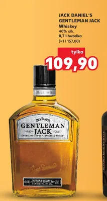 Whiskey Gentleman Jack promocja w Kaufland