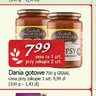Pulpety w sosie pomidorowym Kuchnia Staropolska promocja w CEZAR Delikatesy