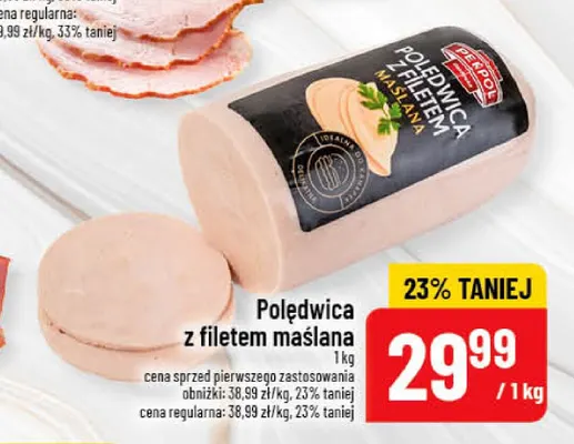 Polędwica z filetem maślana Pekpol promocja w POLOmarket