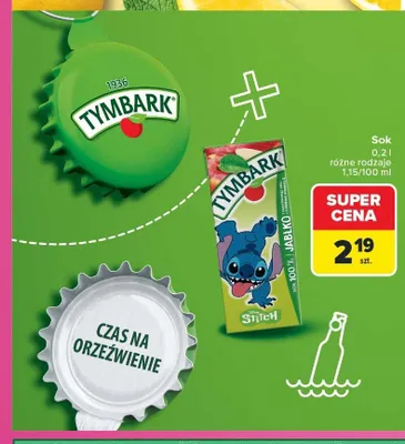 Sok jabłkowy Simpl promocja w Carrefour