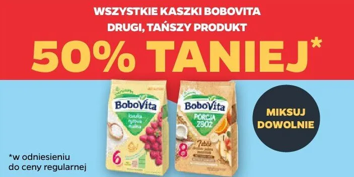 Kaszki BoboVita promocja w Netto