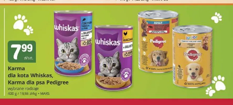 Karma dla kota Whiskas promocja w Marketvita